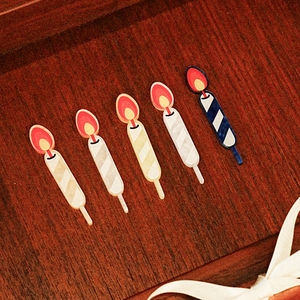 Adorno de Pastel Personalizado de Acrílico con Perlas, Elegante, con Logotipo Personalizado, Decoración para Fiestas, Plástico Duradero - Product Image 3