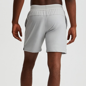 Pantalones cortos deportivos para correr de verano hechos a medida de alta calidad para hombre, ropa de entrenamiento de gimnasio de secado rápido, tela de lona informal, entrenamiento físico - Product Image 4