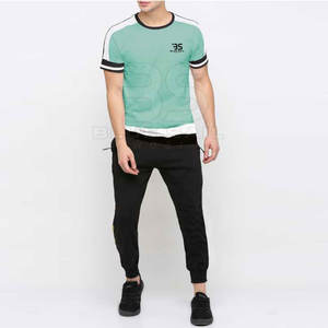 เสื้อยืดคอกลมผ้าฝ้ายสำหรับผู้ชายเสื้อยืดผ้าฝ้ายเนื้อนุ่มระบายอากาศได้ดีสวมใส่สบาย - Product Image 3