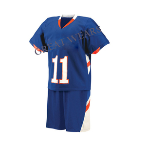 Maillot de crosse pour hommes, uniforme de sport universitaire réversible sublimé par teinture personnalisée, Offre Spéciale grande taille pour garçons - Product Image 3