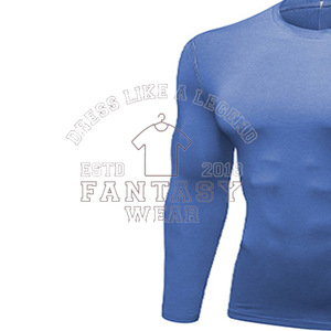 FANTASY WEAR OEM Camiseta de Compresión Deportiva Premium y con Logotipo Personalizado, de Secado Rápido y Transpirable para Hombre, con Certificación CE - Product Image 2