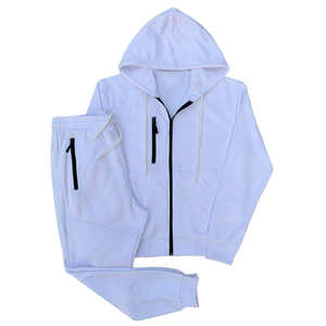 Conjunto Deportivo Personalizado de 2 Piezas para Hombre, Sudadera con Capucha y Pantalones Deportivos, de Algodón y Poliéster, con Cremallera Completa, Chándal de Invierno, Gran Venta - Product Image 5