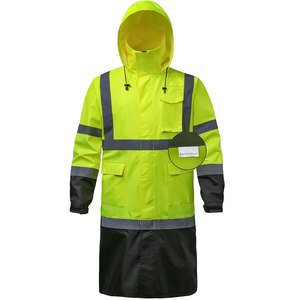เสื้อโค้ทไฮวิสเสื้อโค้ทผ้าโพลีเอสเตอร์น้ำหนักเบา - Product Image 2