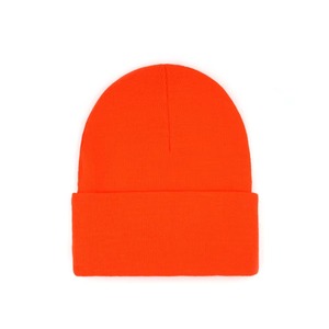 Chapeaux d'hiver chauds Bonnets tricotés personnalisés | Chapeaux de bonnet de crâne doux et unis colorés Logo Jacquard Design personnalisé - Product Image 5