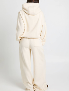 Conjunto Deportivo de Forro Polar para Mujer, Talla XL, Invierno, Transpirable, Ligero, Ropa Deportiva para Gimnasio, Color Nude, Fabricante OEM Personalizado - Product Image 2