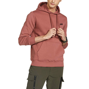 Wholesale Custom OEM Men Hoodies Cotton Oversized Pullover Basics Cotton Blended Heavyweight French Terry Men <b>Hoodie</b> - Product Image 3