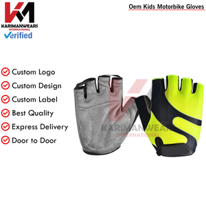 Gants de vélo demi-doigts pour enfants, gants de sport durables, patinage, VTT, vélo, respirant, pour garçons et filles - Product Image 2