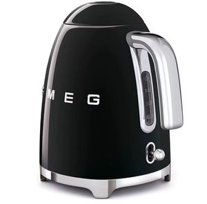 SMEGG'S Retro-Style Electric <b>Water</b> <b>Kettle</b> with Automatic Shutoff Removable Base and <b>Water</b> Indicator Polished Stainless Steel - Product Image 4