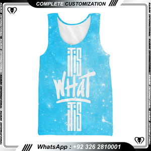 เสื้อกั๊กแขนกุดสำหรับผู้ชายเสื้อกั๊กภรรยายางยืดสำหรับยิมฤดูร้อน - Product Image 4