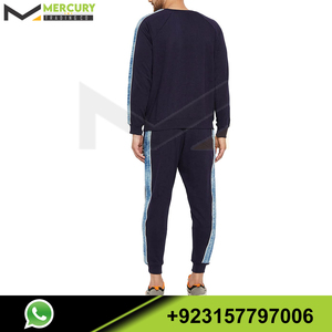 Wholesale <b>Slim</b> <b>Fit</b> Sports <b>Jogger</b> Set High Quality Fleece Sweat Suit for <b>Men</b> Printed Tracksuit for Winter Wear - Product Image 5