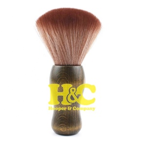 Pinceau à raser pour homme Hooper Company HAC-SB-00184, poils de blaireau Silvertip, manche en bois, design personnalisé, durable, pour salon de coiffure - Product Image 6