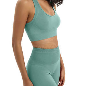 Conjunto de Yoga Deportivo de Moda para Mujer, Conjunto de Yoga para Mujer al por Mayor, Hecho en Pakistán - Product Image 4