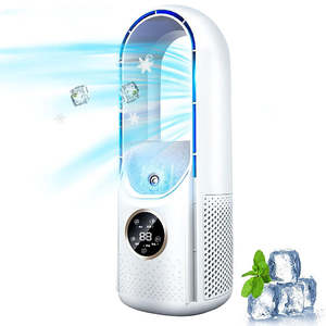 Aire Acondicionado Portátil Silencioso Sin Aspas para Hogar/Oficina, Solo Frío, Eléctrico/a Batería/Solar, para Coche/RV/Uso Exterior - Product Image 1