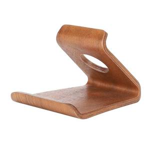 Multi Functional Beech and Black Walnut Portable Mobile <b>Phone</b> Support <b>Phone</b> Holder Wooden <b>Phone</b> <b>Stand</b> Holder - Product Image 3