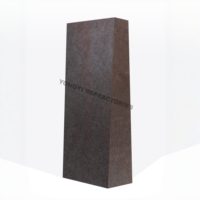 Brique réfractaire technique en magnésie dense de forme conique, haute performance, type Brique de base, Fiche technique