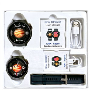 Montre connectée D11 Watch 4, écran OLED 1,92 pouces, IP67, charge sans fil, tracker d'activité, unisexe - Product Image 4