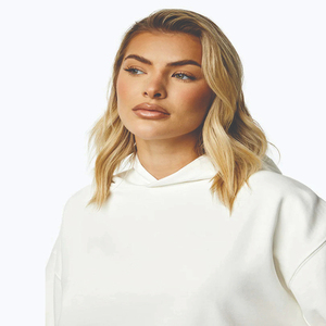 Tendance Design Sweat à capuche pour femme Slim Fit Plus Size 100% coton Logo personnalisé Pull Zip brodé Sweat-shirt d'hiver - Product Image 3