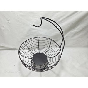 Kitchen Storage Fruit Basket with Banana <b>Hanger</b> Metal Wire and Iron Material - Product Image 4