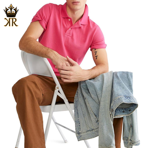 Camisa de Lona 100% Algodón para Hombre, de Secado Rápido, Transpirable, Antiarrugas, Corte Regular, Color Sólido, Estilo Casual de Verano, Suministro de Fábrica - Product Image 4