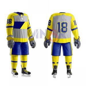 Vêtements de sport de hockey sur glace confortables et à séchage rapide, dernière conception 2026, vente chaude, faible MOQ, ensembles d'équipe personnalisés, service OEM - Product Image 5