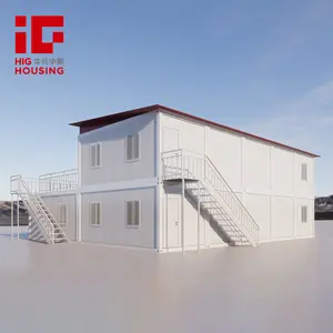 Fabriek Levering 20ft Ontwerp Snelle Montage Mobiele Prefab Moderne Kamer China Container Huis Voor Toevlucht