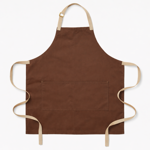 2025 Durable Washed Canvas Bib Sleeveless Water Resistant Fashionable Chef Barista BBQ Server Artist Cross Back <b>Aprons</b> <b>Kitchen</b> - Product Image 5