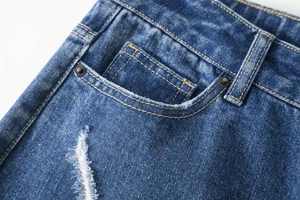 Pantalon en jean short en jean short femme jean femme - Product Image 5