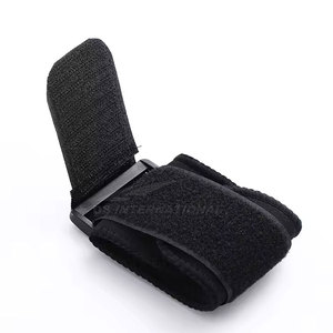 Muñequeras ajustables para fitness diseñadas para la estabilidad de levantamiento de pesas en el gimnasio y entrenamientos en casa Muñequeras - Product Image 6
