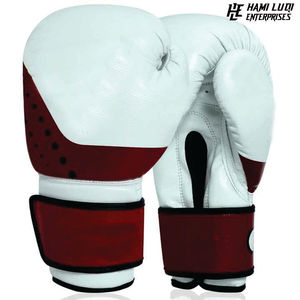 Logo personnalisé en cuir véritable de haute qualité vintage avec gants de boxe d'entraînement de taille 12OZ - Product Image 2