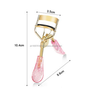 ที่ดัดขนตาสีทองพร้อมด้ามจับแวววาวอุปกรณ์ดัดขนตาสีโรสโกลด์แบบกำหนดเองมาใหม่ - Product Image 4