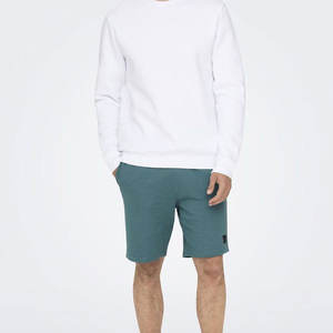 <b>Men's</b> 100% Cotton Solid Casual <b>Shorts</b> High Street Style <b>Slim</b> Fit with Elastic Waist Breathable Quick Dry OEM - Product Image 6