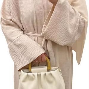 Abaya ligera de uso diario para mujer, ajuste cómodo con cobertura modesta, adecuada para todas las estaciones y ocasiones - Product Image 2