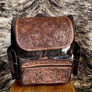 Low MOQ กระเป๋าผ้าอ้อมหนังวัวดีไซน์ใหม่, กระเป๋าแฟชั่นหนังวัวสไตล์ที่แตกต่าง - Product Image 1