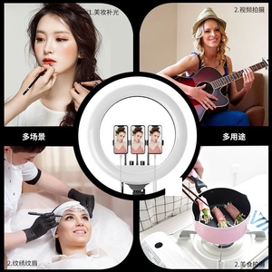 RL luce a LED Beauty da 18 pollici-luce di riempimento per fotografia professionale per <span class=keywords><strong>Influencer</strong></span> Live Streaming e ancore - Product Image 2