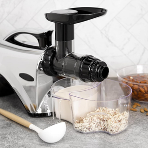 Machine à jus pressé à froid – Extracteur de jus de fruits et légumes à mastication lente en deux étapes, 150W - Product Image 5