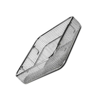 Panier en maille chirurgicale manuel réutilisable 250x170x70mm Fabriqué en acier inoxydable Parfait pour une utilisation en stérilisation - Product Image 2