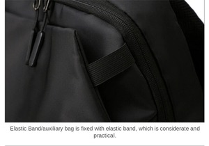 Fábrica de deporte al aire libre impermeable de viaje para hombres Mochilas Escolares Oficina ordenador Casual deporte Portátil Bolsa estudiante mochila - Product Image 5