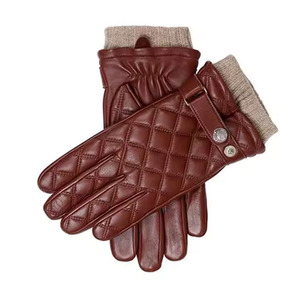 Guantes de vestir de cuero auténtico de calidad y diseño premium Guantes de dedo completo de Pakistán para exteriores de Salva Leather - Product Image 4