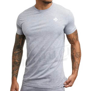 ขายส่ง OEM ขายส่งโลโก้ที่กําหนดเองพิมพ์เสื้อยืดขนาดใหญ่ผู้ชายถุงเสื้อยืดธรรมดาผ้าฝ้าย 100% - Product Image 4