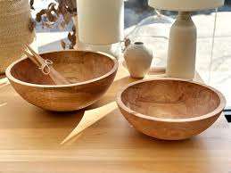 Frutero y Ensaladera de Madera Hecho a Mano para Cocina, Mesa, Servir, Decoración para el Regreso a Clases - Product Image 3