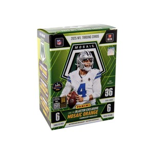 100% des boîtes Blaster de football Panini Mosaic 2025 les plus vendues, scellées en usine, disponibles pour les acheteurs en gros, en stock - Product Image 1