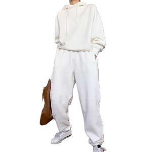 Respirant Nouvelle Arrivée Survêtement Plaine Confortable Jogger Ensemble Logo Personnalisé Dernier style 2 Pièces Femmes Survêtement - Product Image 2