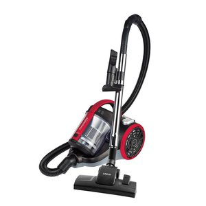 Aspiradora de Canister FORZASPIRA C110 Plus Roja y Negra de 800W Compatible con Polti PBEU0105 para una Mayor Eficiencia de Limpieza - Product Image 1