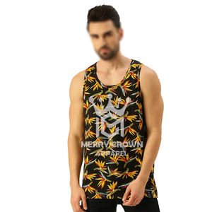 Débardeur de haute qualité pour hommes décontracté 100% coton respirant tricoté vêtements d'été à bas prix - Product Image 1