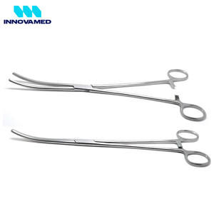Pinces incurvées en acier inoxydable Instruments chirurgicaux Meilleur fournisseur Pinces chirurgicales pour la chirurgie PAR INNOVAMED - Product Image 2