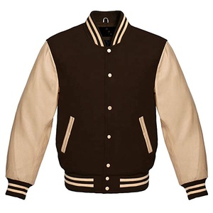 Chaqueta Universitaria Unisex de Algodón, Manga Larga, Invierno, Transpirable, Piel de Vaca, Satén, Diseño Personalizado al por Mayor, Tallas Grandes - Product Image 1