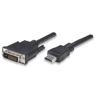 TECHly cable de conexión HDMI DVI-D / cable de monitor negro