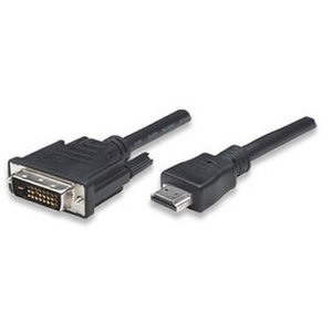TECHly cavo di collegamento HDMI DVI-D / cavo per monitor nero - Product Image 1