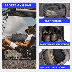 Bolsa Deportiva de Gran Capacidad (30-40L) para Uso en Exteriores, Impermeable, de Nailon, Fabricada en Pakistán, Marca NAMISSM INTERPRIZE NI-303, Alta Calidad y Personalizable - Product Image 4