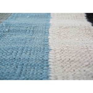 พรมขนสัตว์ทอมือลายสี่เหลี่ยมเพชรแบบนามธรรม รุ่น ADWL-13062 สำหรับตกแต่งบ้าน ห้องนอน ห้องนั่งเล่น - Product Image 3